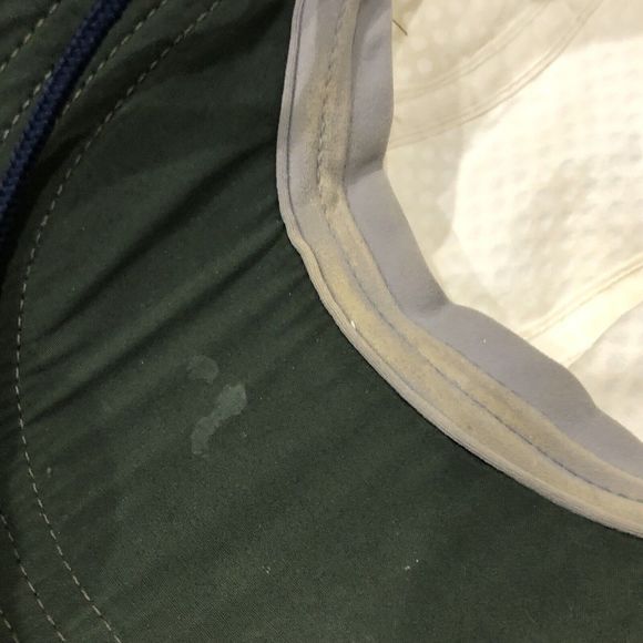 VTG Patagonia Mens Hat Cap White Bimini Fly Fishing Long Bill Hiking Outdoor USA - Picture 9 of 10